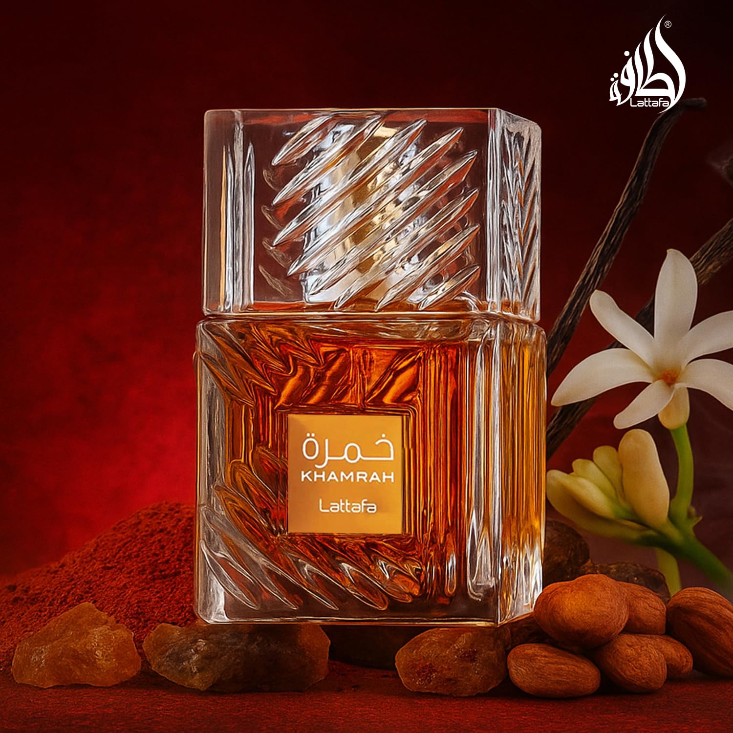 LATTAFA KHAMRAH — Eau de parfum unisexe 100 ml – Image 2