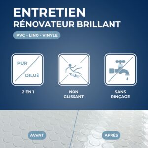 Alternative view of STARWAX — Entretien brillant sols plastiques et PVC 3x1L