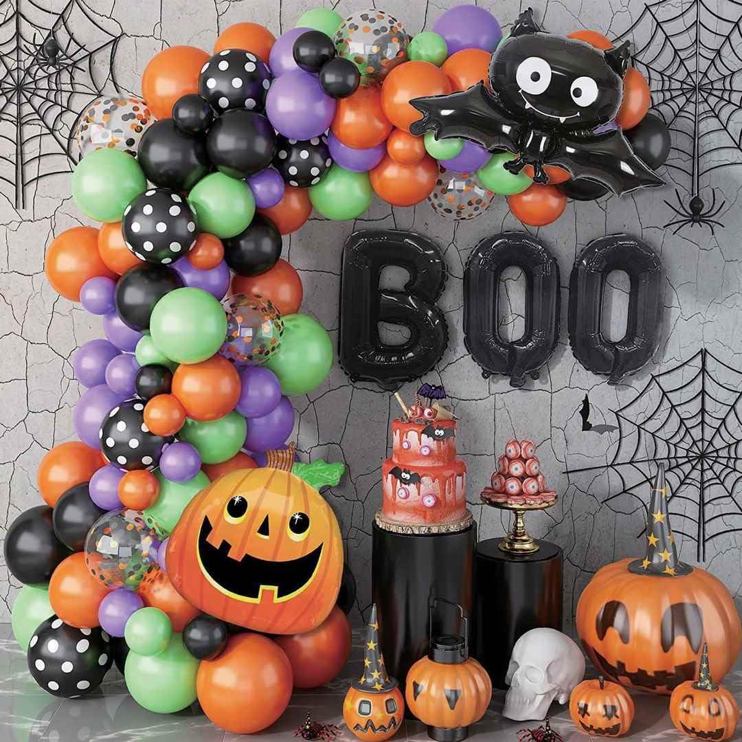 PTIT CLOWN — Kit Ballons Halloween 93 pièces – Image 3