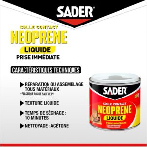 Alternative view of SADER — Colle Contact Néoprène Liquide 500 ml