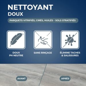 Alternative view of STARWAX — Nettoyant doux parquets et sols stratifiés 1L