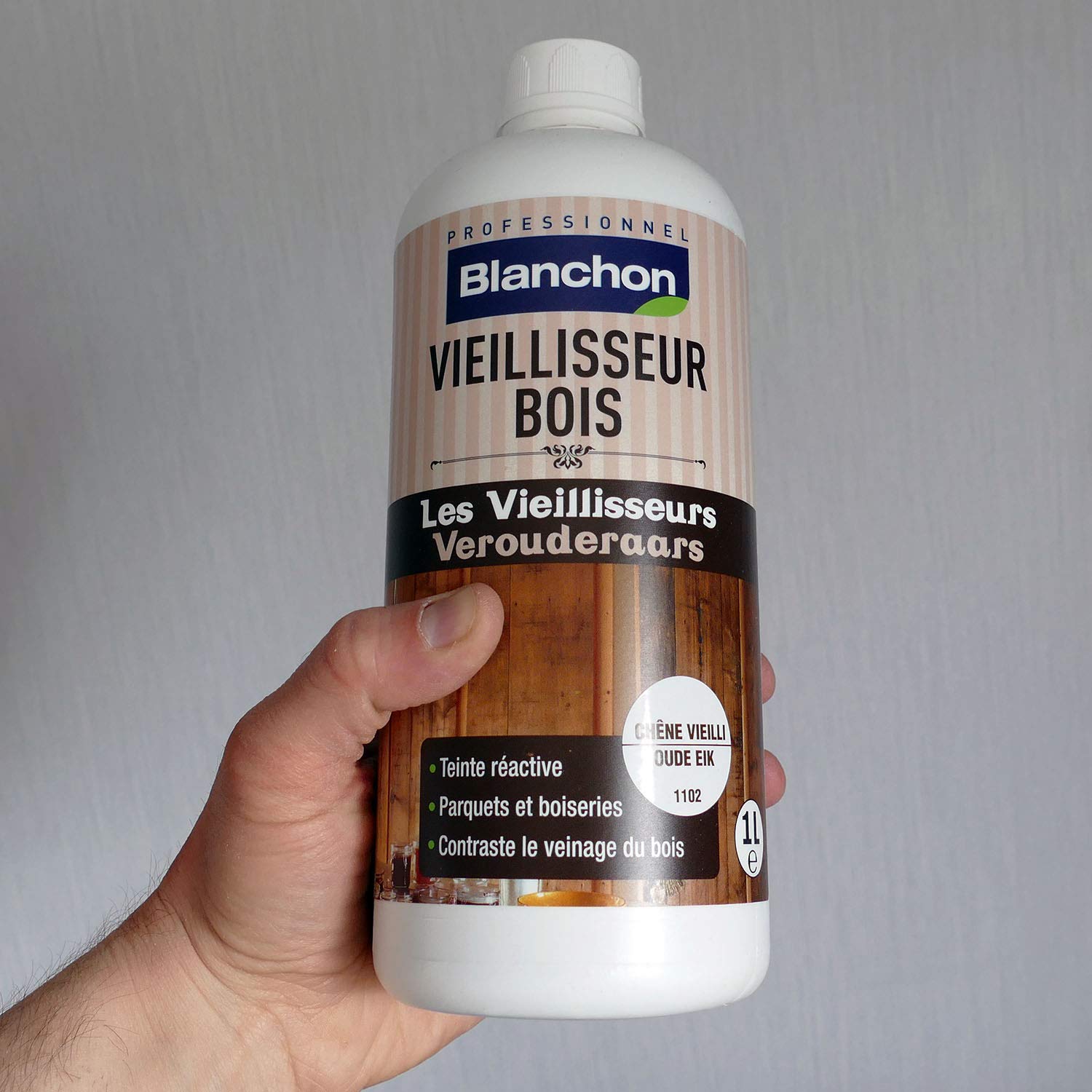 BLANCHON — Vieillisseur bois chêne vieilli 1 litre – Image 3