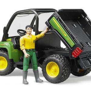 Alternative view of BRUDER John Deere Gator XUV 855D — Véhicule avec chauffeur 1:16