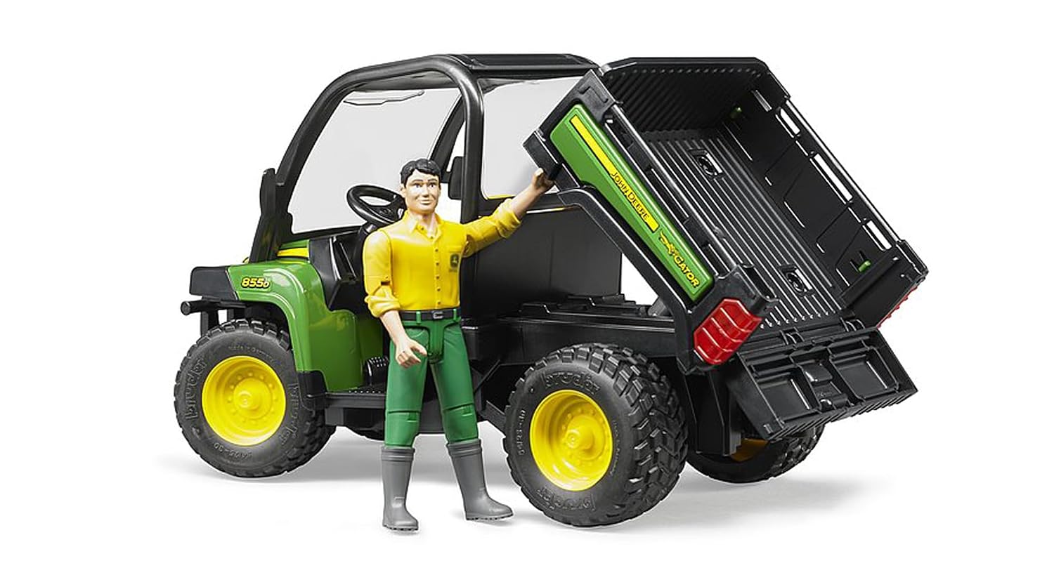 BRUDER John Deere Gator XUV 855D — Véhicule avec chauffeur 1:16 – Image 2