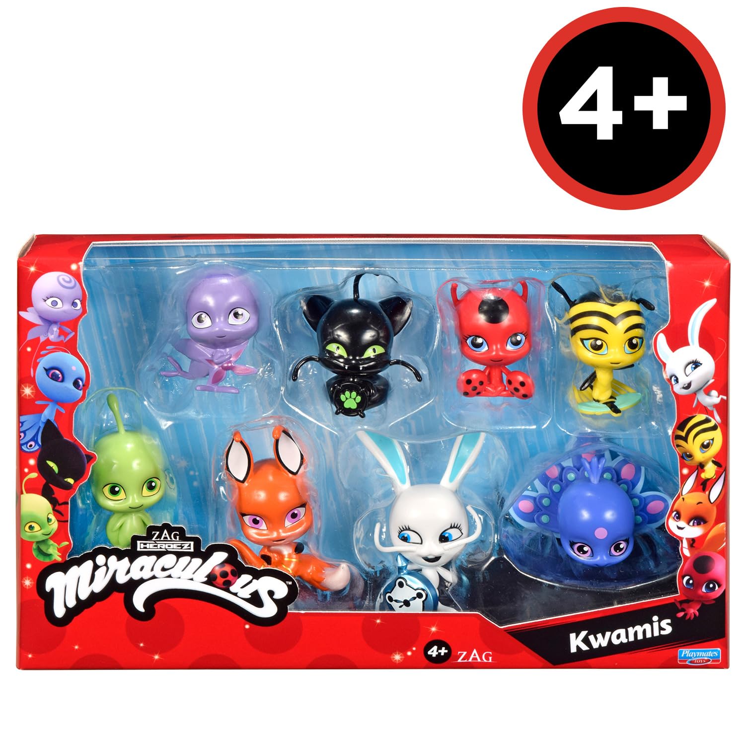 BANDAI Miraculous — Coffret de 8 Mini-Figurines Kwamis – Image 4