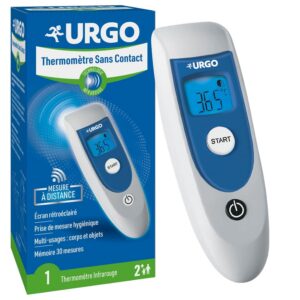 URGO — Thermomètre sans contact infrarouge multi-usages