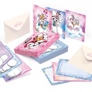 DIDDL — Set de papiers à lettres avec cartes et enveloppes