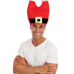 P'TIT CLOWN - 23676 - Bonnet jambes de Père Noël