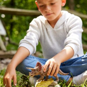 Alternative view of SCHLEICH Dinosaurs 15000 — Figurine Tricératops réaliste
