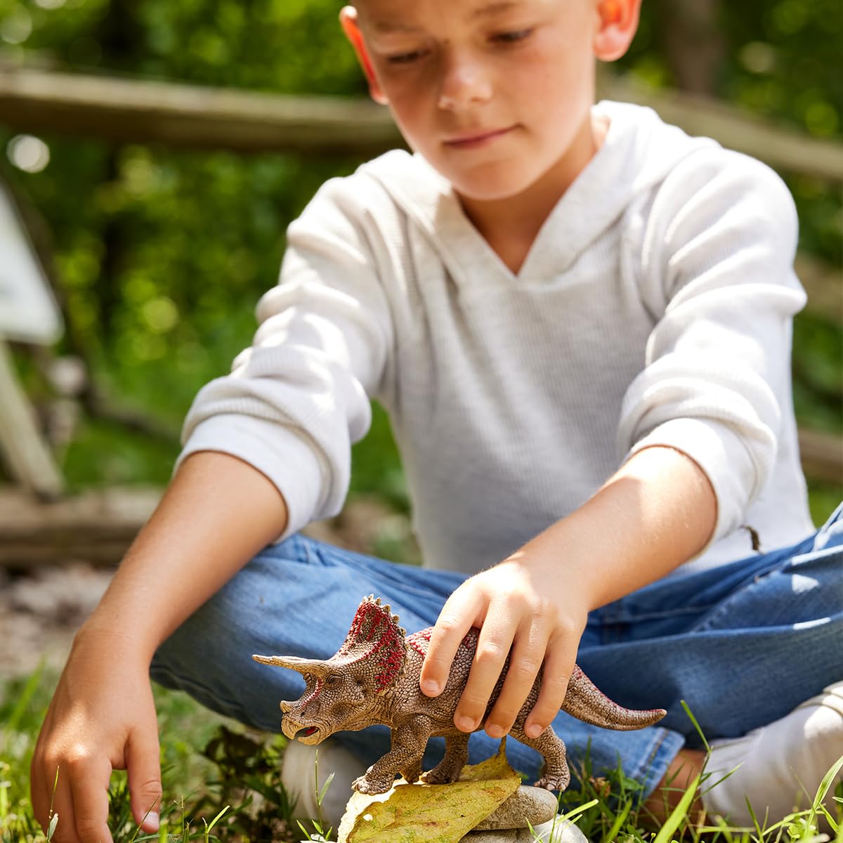 SCHLEICH Dinosaurs 15000 — Figurine Tricératops réaliste – Image 2