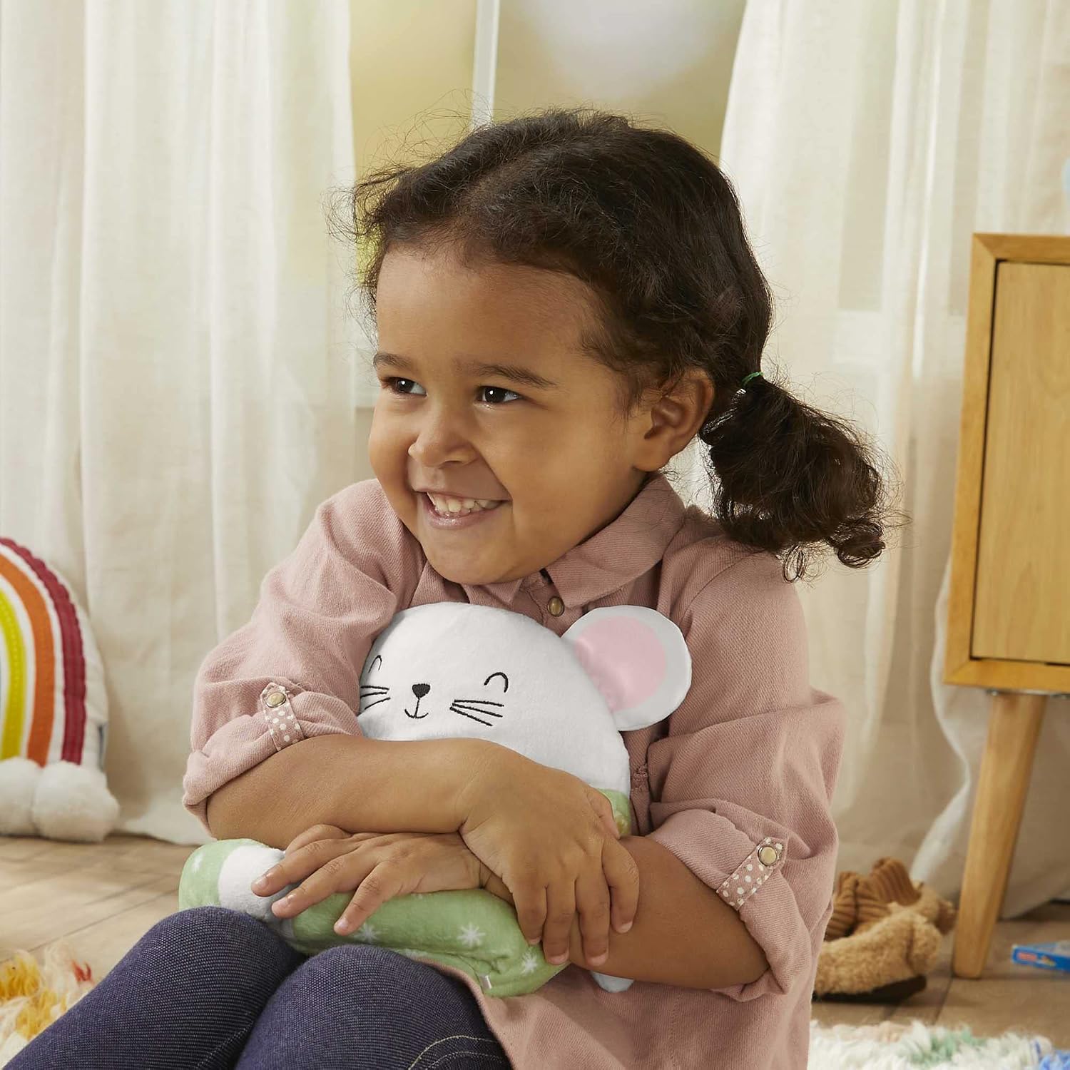 FISHER-PRICE — Peluche Souris de Méditation sonore lumineuse – Image 2