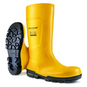 DUNLOP - Bottes de pluie WORK-IT - Adulte (47 FR) (Jaune)