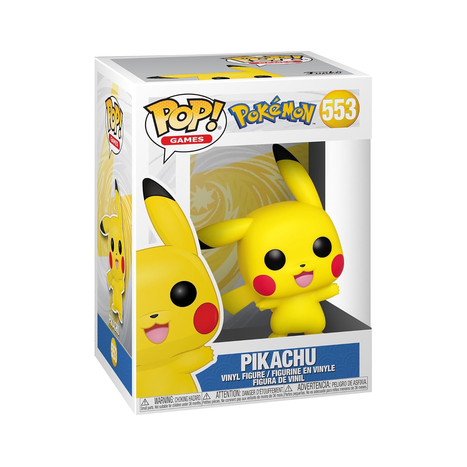 FUNKO POP! Games — figurine vinyle Pikachu (Waving)