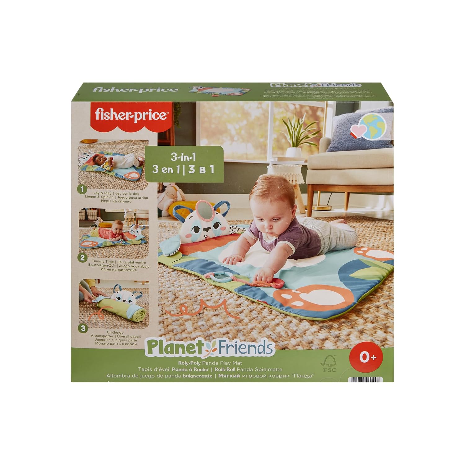 FISHER-PRICE — Tapis d’Éveil Panda 3 en 1 – Image 5