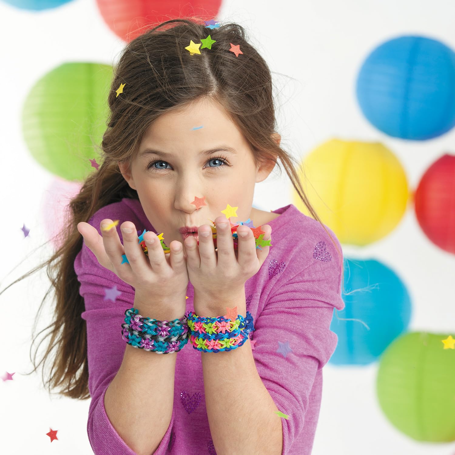 BANDAI Rainbow Loom Loomi Pals — Coffret Bracelets 2100 élastiques – Image 6