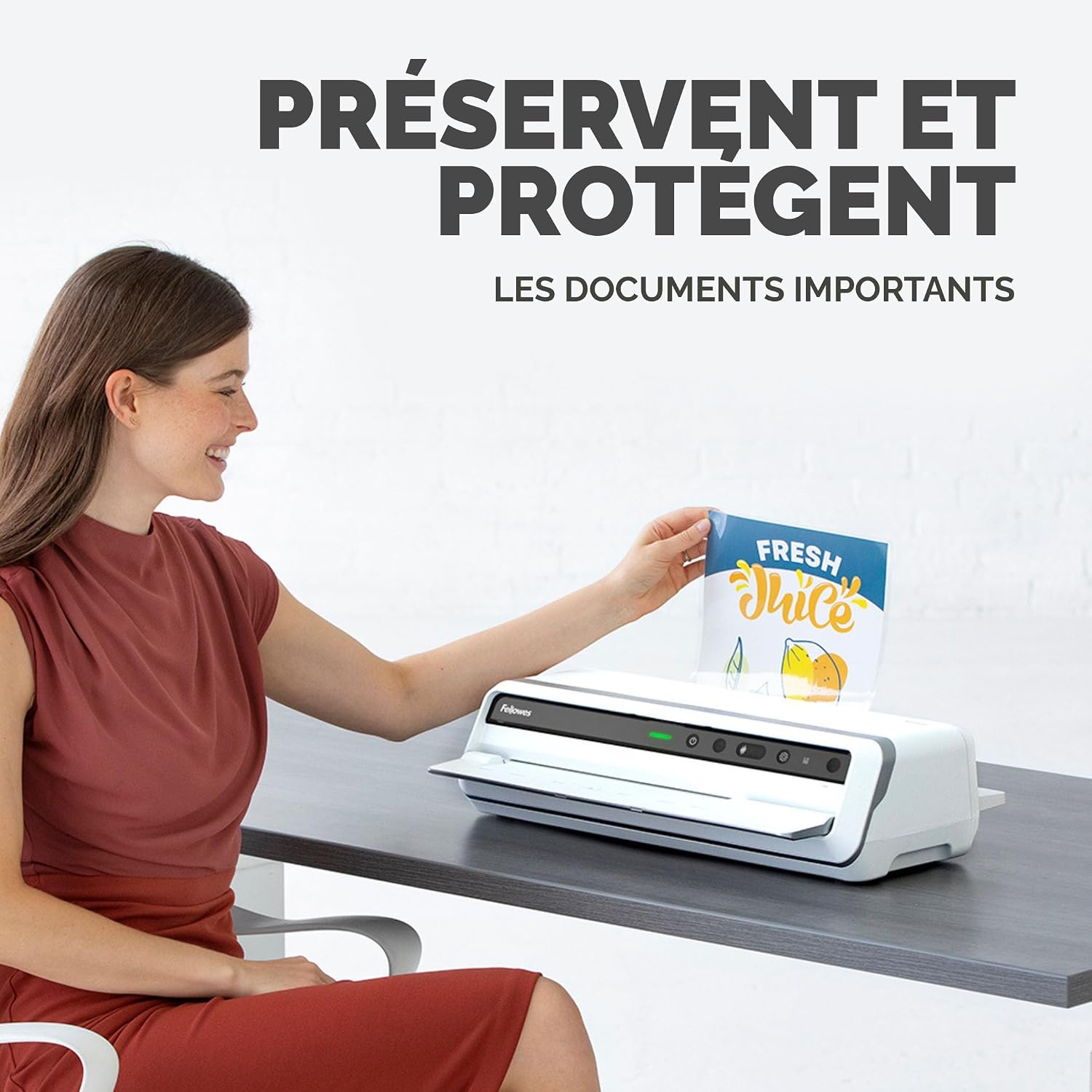 FELLOWES — Pochettes de plastification A3 100 microns x100 – Image 5
