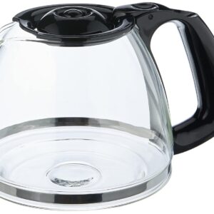 Moulinex Verseuse 1.25L Noire, 15 Tasses, Compatible avec Cafetière Subito, Principio, Delfini Plus, Réveil Café, Accessoire Officiel FH900401