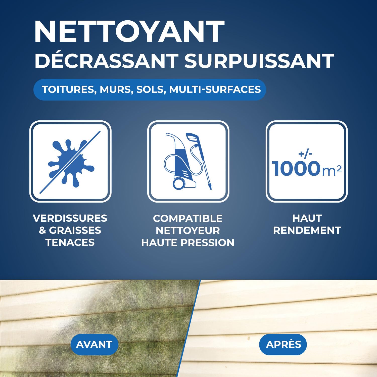 STARWAX — Nettoyant toitures, murs et sols concentré 5L – Image 2