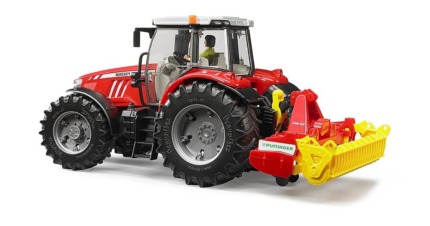 BRUDER Pöttinger Lion 3002 — Herse rotative pour tracteur – Image 2