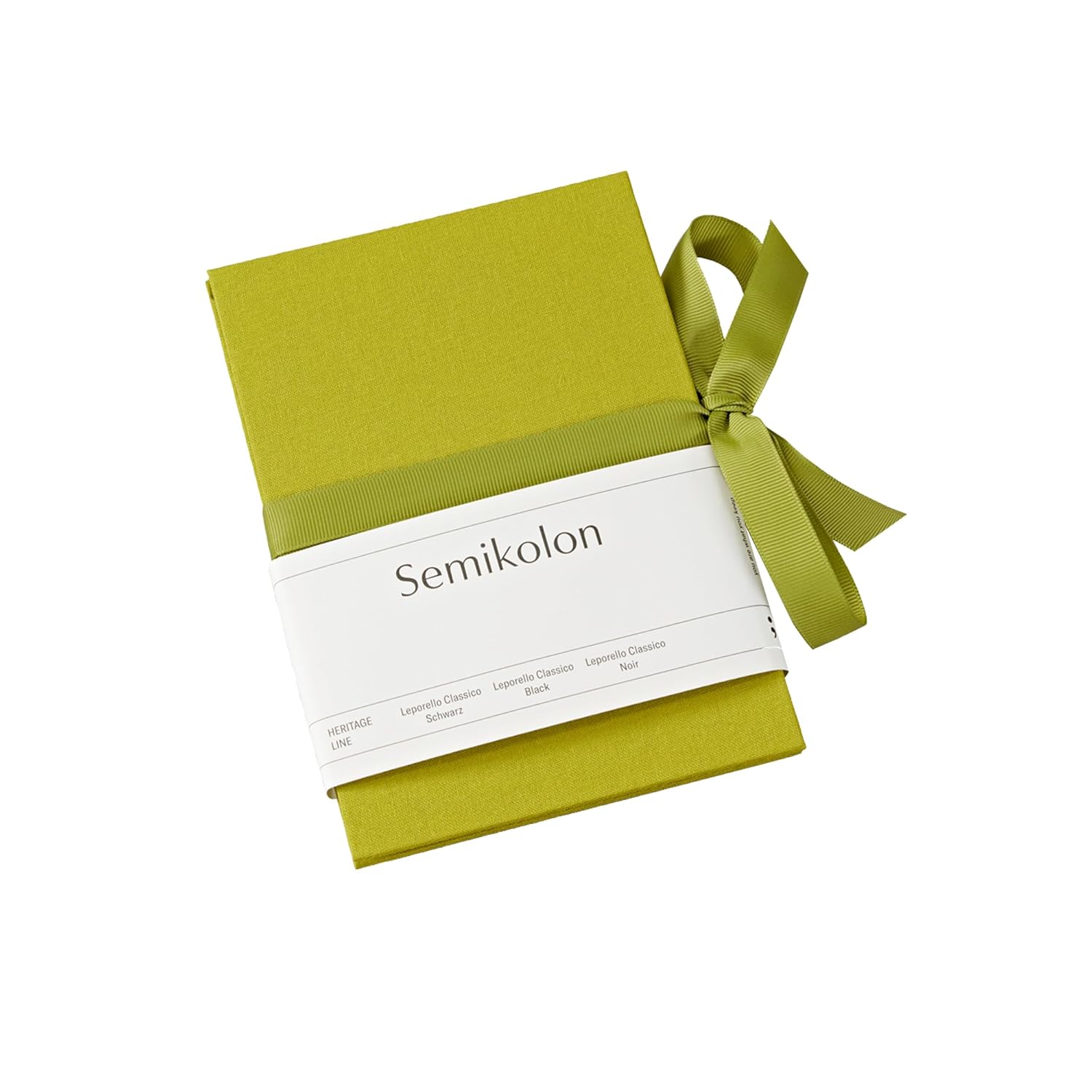 Semikolon 370019 Leporello Classico 12,2 x 17,7 cm - 14 photos 10 x 15 cm - Livre photo accordéon - matcha vert clair