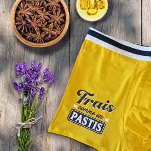 Alternative view of STC — Boxer humoristique Frais comme un Pastis taille M
