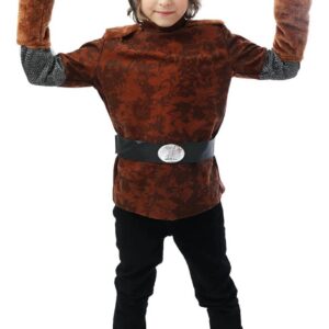 P’TIT CLOWN - Déguisement Viking Enfant - Fille, Garçon - Parfait pour Carnaval, Fêtes Costumées et Évènements à Thème - Polyester