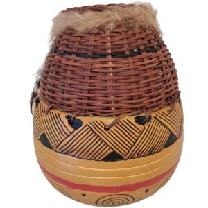 Alternative view of INDIENS D'AMÉRIQUE — Vase déco en céramique 21 cm