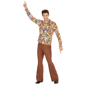 Alternative view of W WIDMANN MILANO — Chemise disco homme années 70 S/M