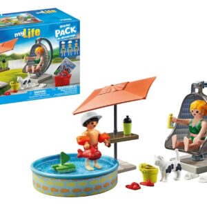 Playmobil 71476 Maman et Enfant avec Fauteuil Suspendu
