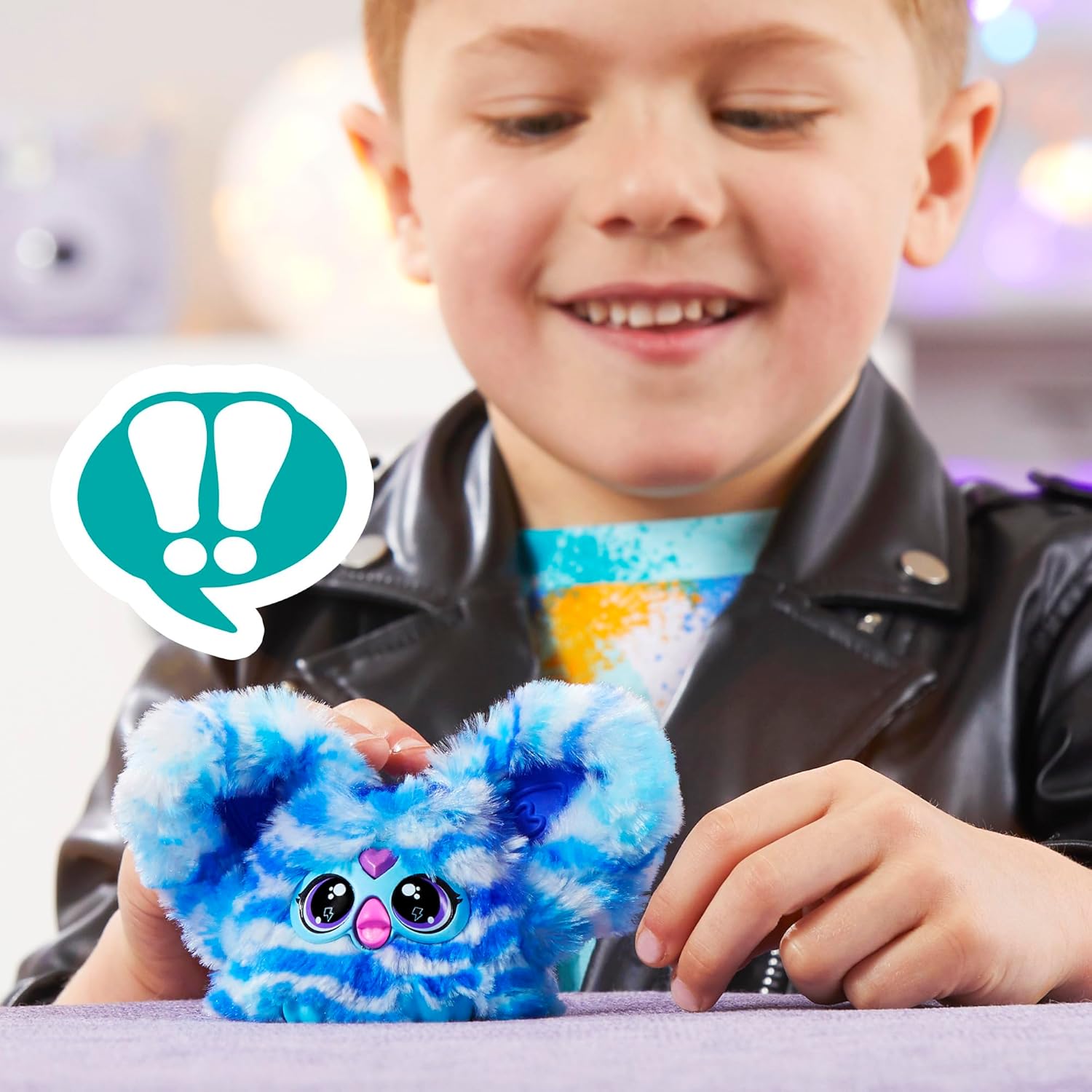 FURBY Furblets Ooh-Koo — Mini Peluche électronique Bleu – Image 6