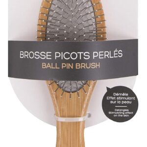 Martin Sellier Hery Brosse en Bambou Picots Perlés Chiens et Chats