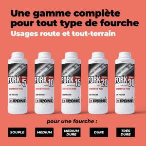 Alternative view of IPONE Fork 10 — Huile de Fourche Semi-synthétique 1L
