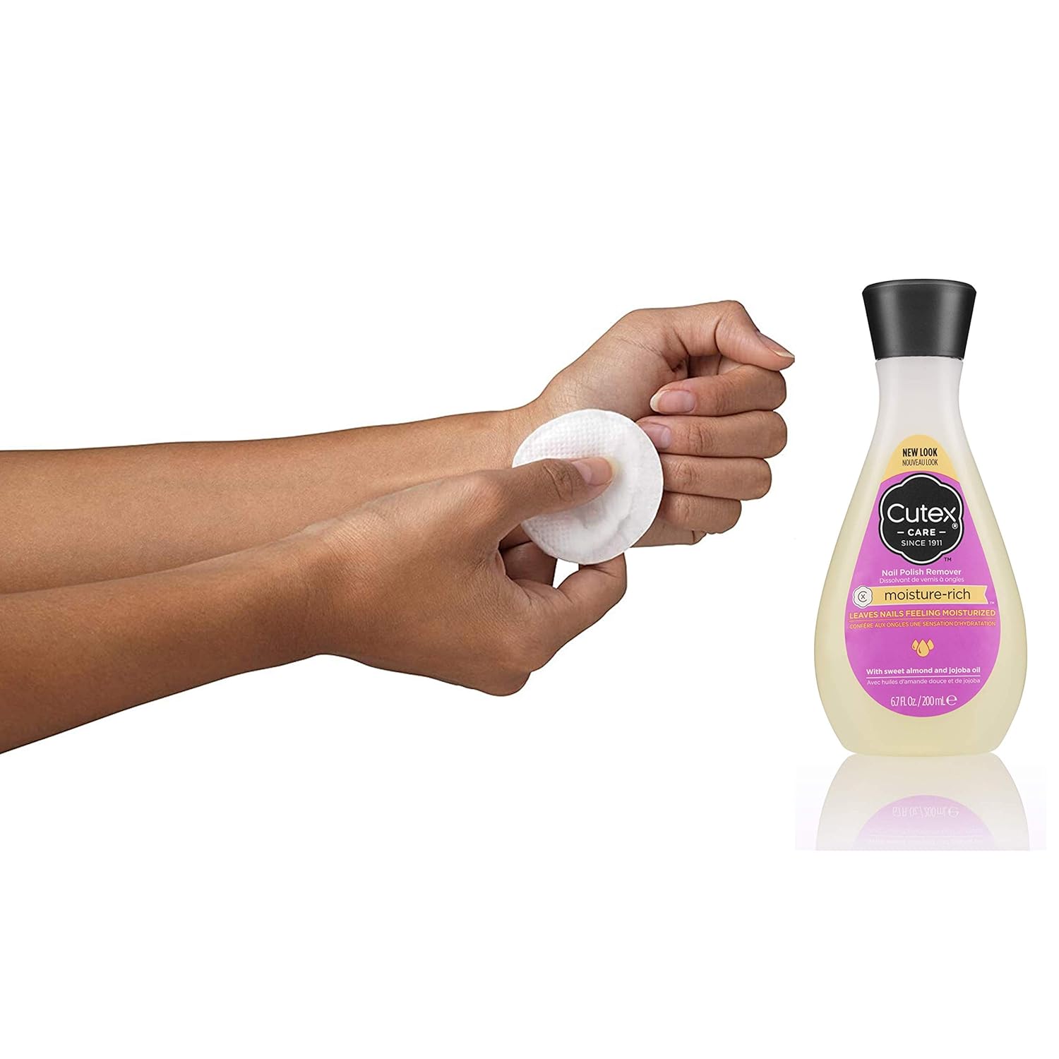 CUTEX Moisture Rich — Dissolvant pour vernis à ongles 200 ml – Image 3