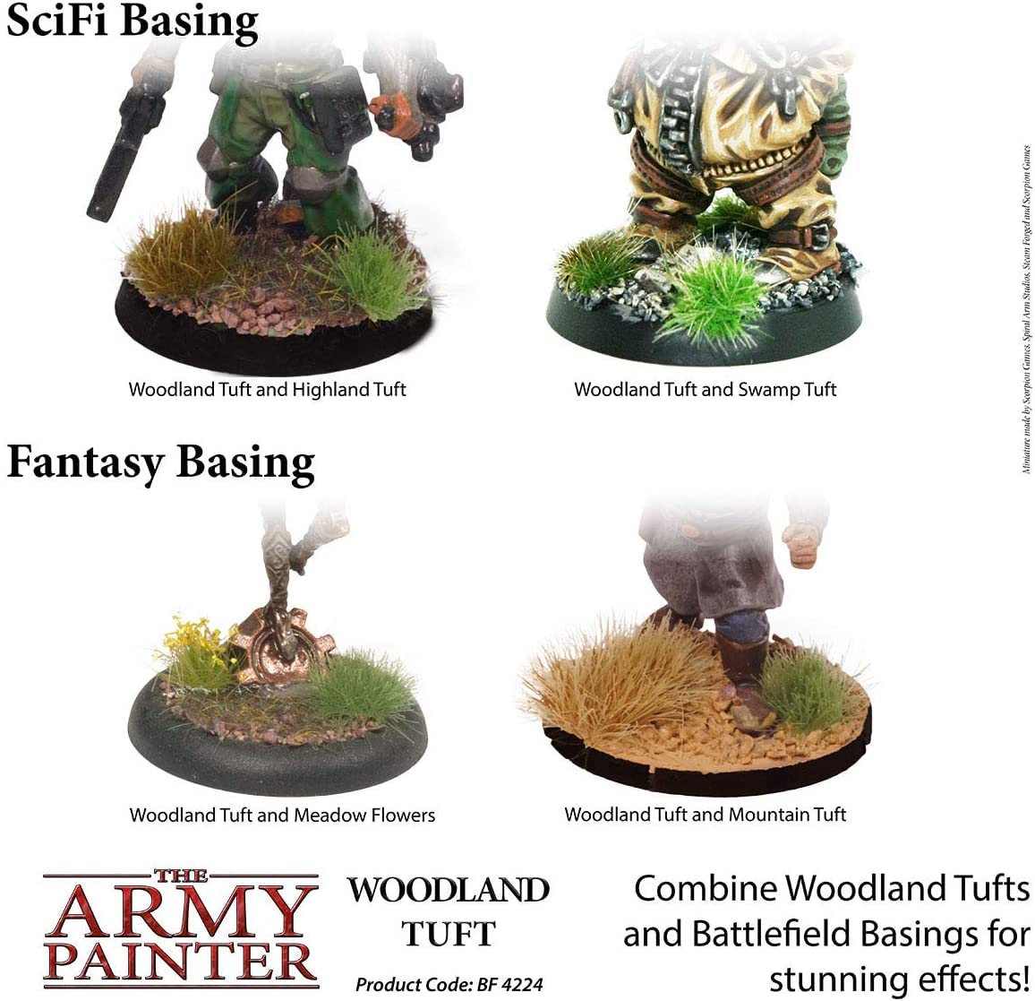 Battlefields XP: Woodland Tuft by Army Painter – Image 4