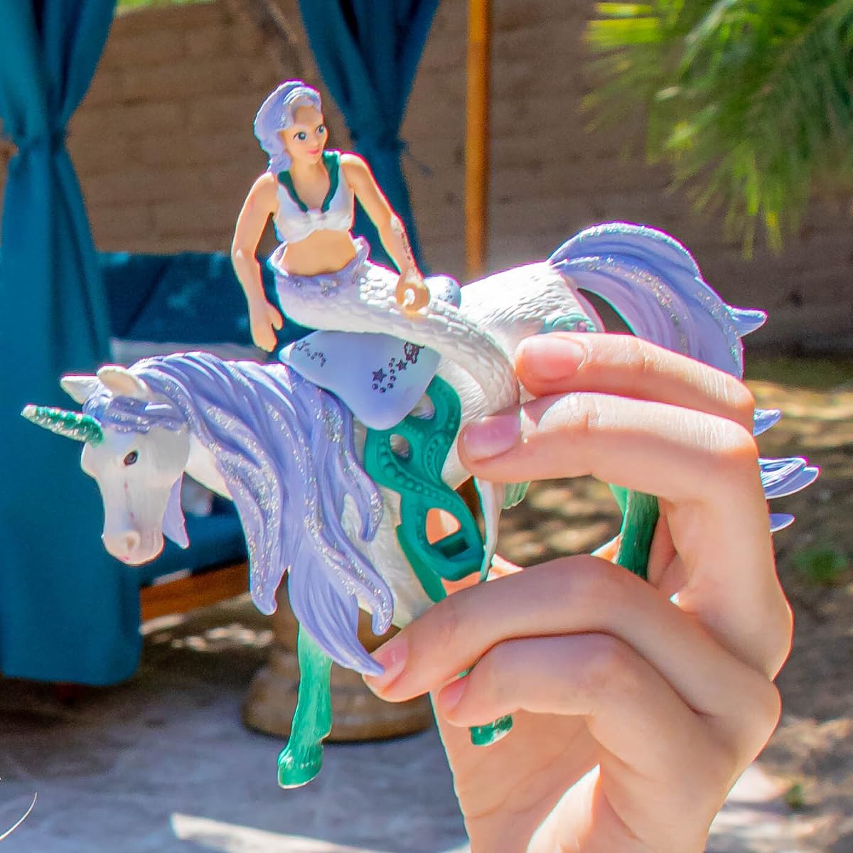 SCHLEICH Bayala — Figurine Sirène sur Licorne de mer – Image 6