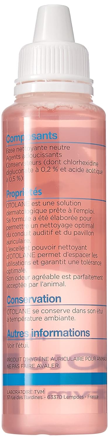 OTOLANE — Solution auriculaire 135 ml chiens, chats et NAC – Image 2