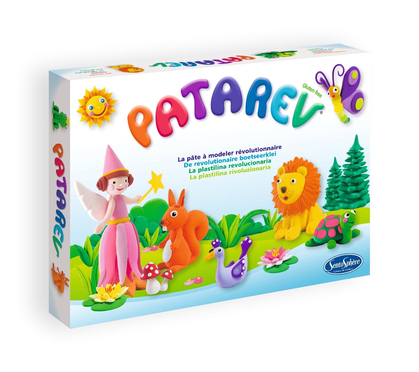SENTOSPHÈRE Patarev — Coffret de 6 pots de pâte à modeler – Image 2