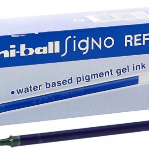 Lot de 12 mines de rechange Gel Impact - Bleu