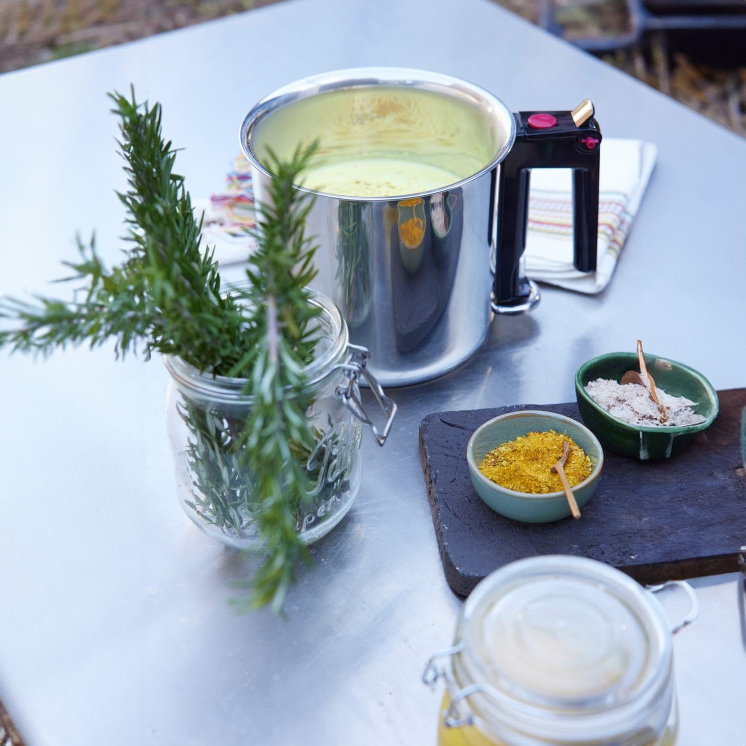 BAUMALU — Saucière bain-marie inox 18/10 1,5L Ø16cm – Image 3