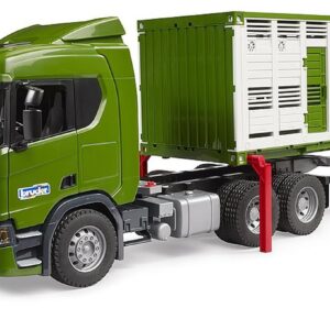 Alternative view of BRUDER Scania Super 560R — Camion de transport d'animaux
