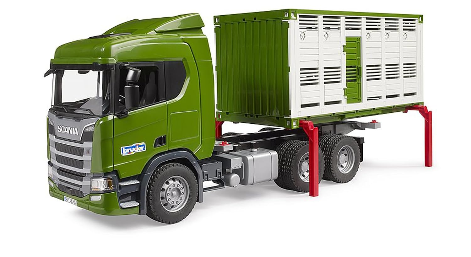BRUDER Scania Super 560R — Camion de transport d'animaux – Image 2