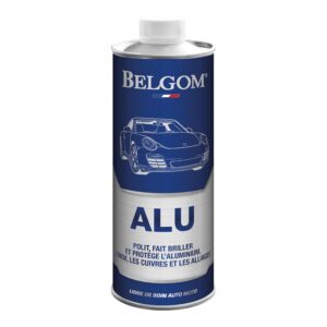 Belgom – Alu – 500 ML - C’est Un Produit sans équivalent pour polir et Faire Briller l’Aluminium (Carters de Motos, fourreaux de Fourche, Jantes…)