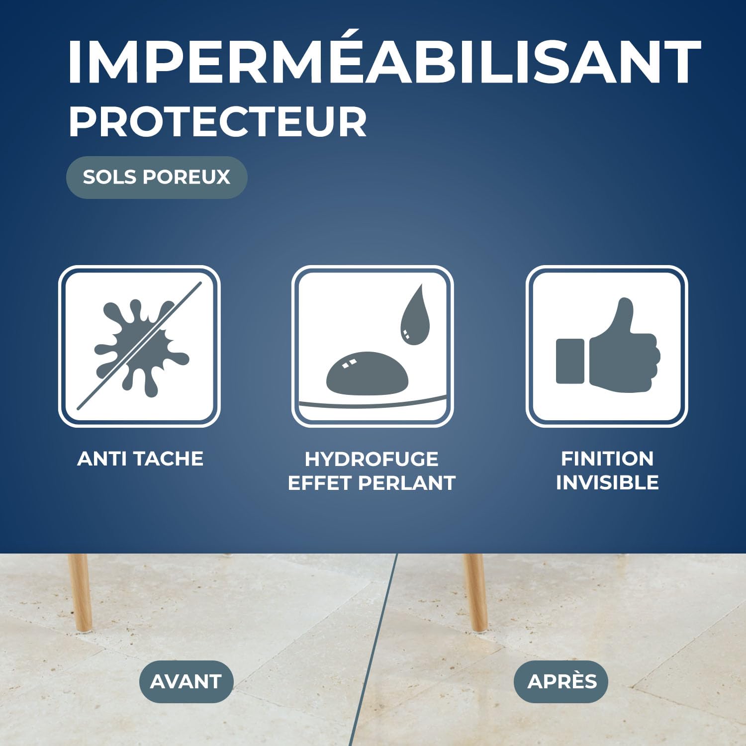 STARWAX — Imperméabilisant Invisible Marbre et Pierres 1L – Image 2