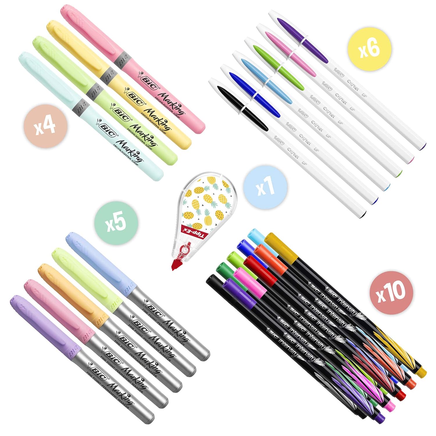 BIC My Stationery Box — Coffret de papeterie 28 pièces – Image 2