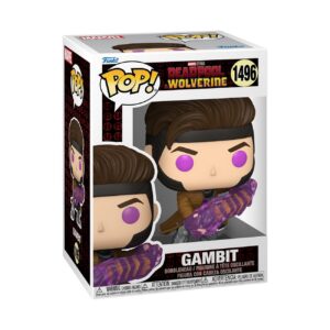 Funko Pop! Marvel: Deadpool & Wolverine - Gambit - Figurine en Vinyle de Collection - Idée Cadeau - Produit Officiel - Jouets pour Enfants et Adultes - Figurine modèle pour collectionneurs