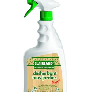 Clairland Désherbant Tous Jardins - Actif présent dans la Nature - Prêt à l'emploi 900 ML