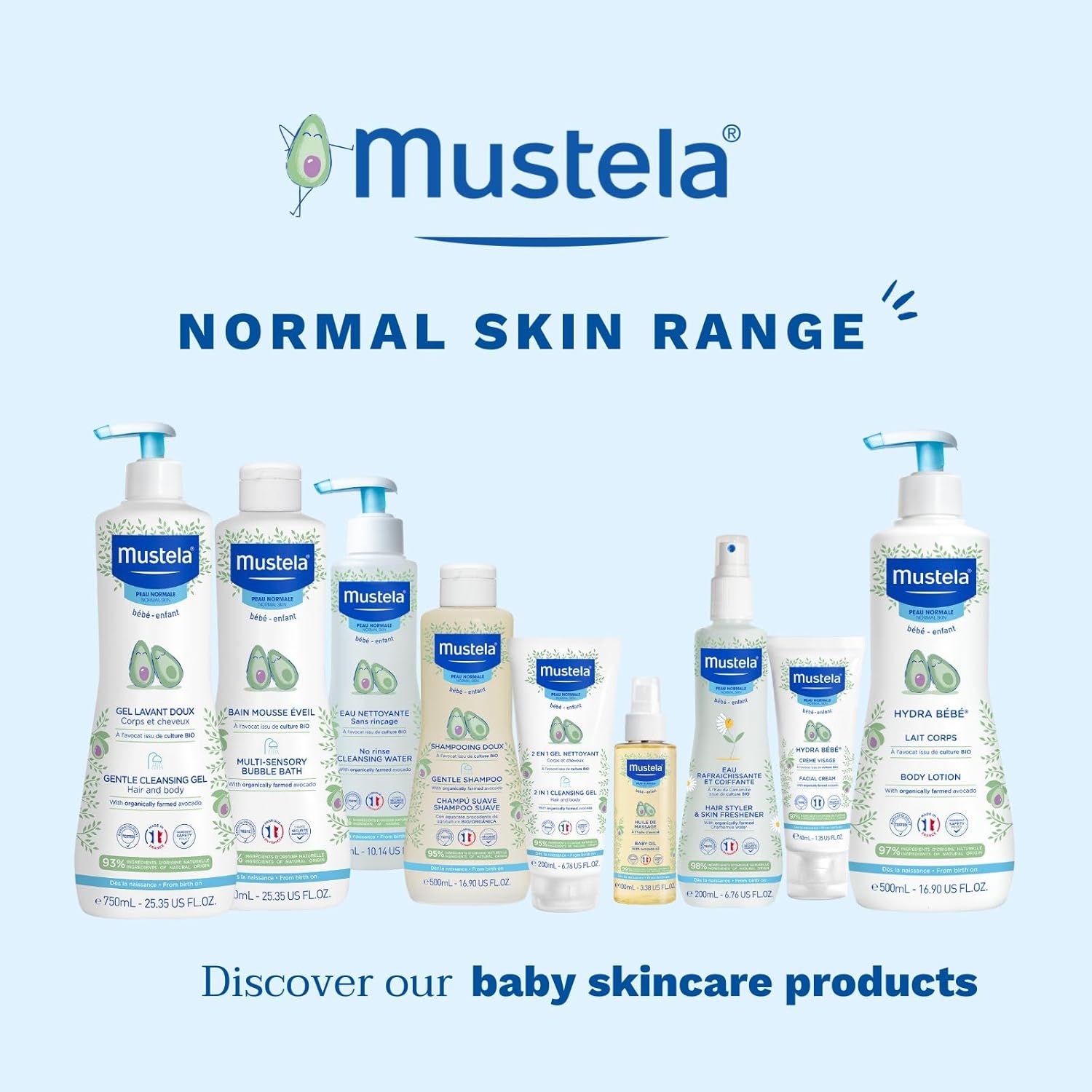 MUSTELA — Shampooing doux corps et cheveux 500 ml – Image 4
