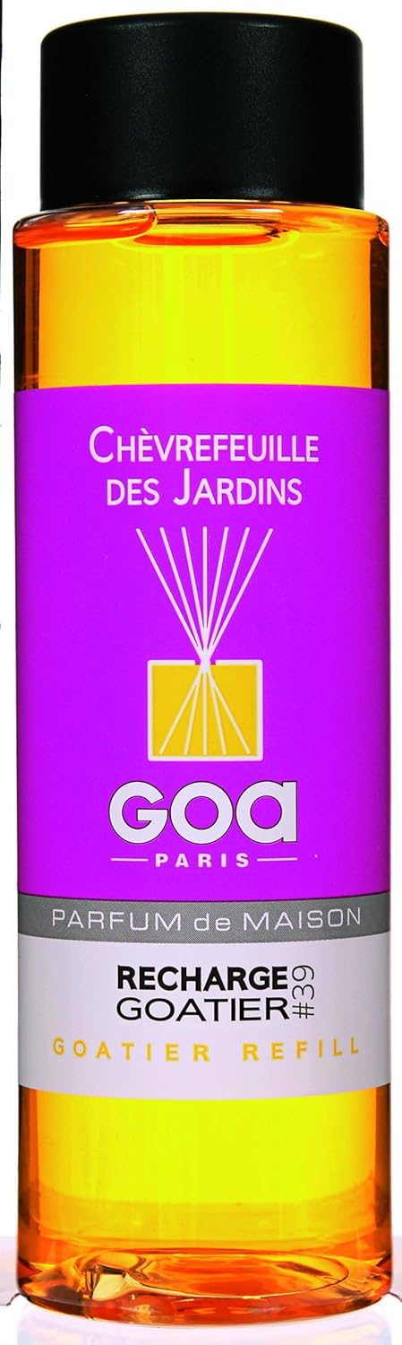 Goa 25939 Diffuseur Recharge Goatier Chèvrefeuille des Jardins 250 ML