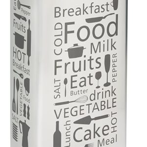 CURVER Decobin — Poubelle rectangulaire à pédale 50 L