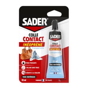 Sader Colle Contact Transparente - Tube 55 ml